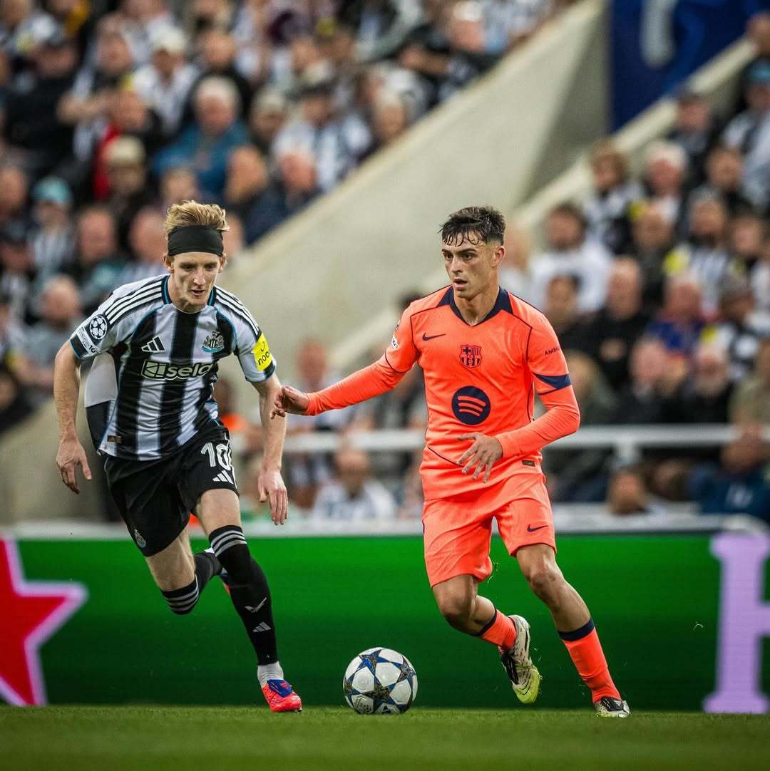 西班牙逆转巴黎，佩德里统治全场